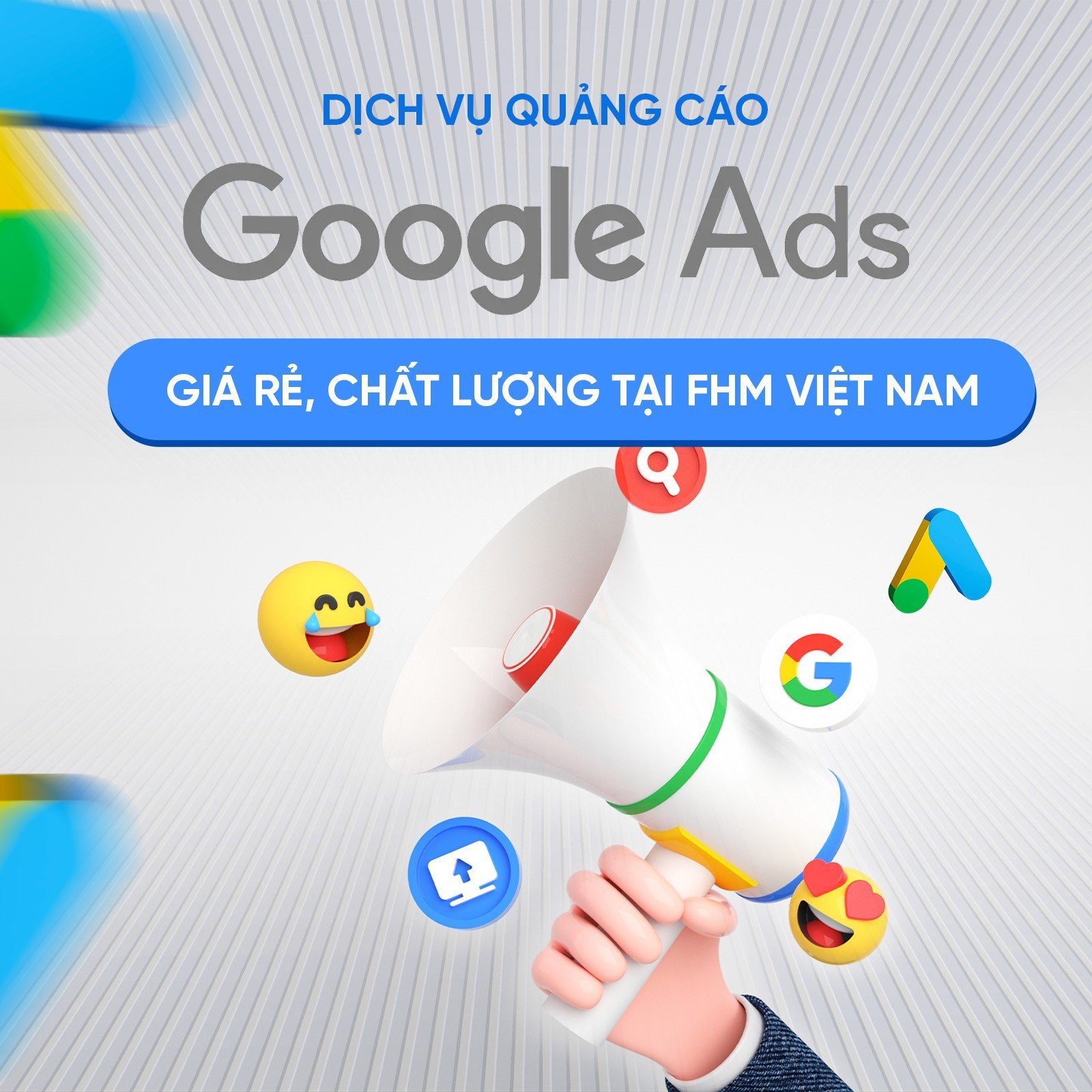 Dịch vụ chạy quảng cáo google adwords giá rẻ, chất lượng tại FHM Việt Nam